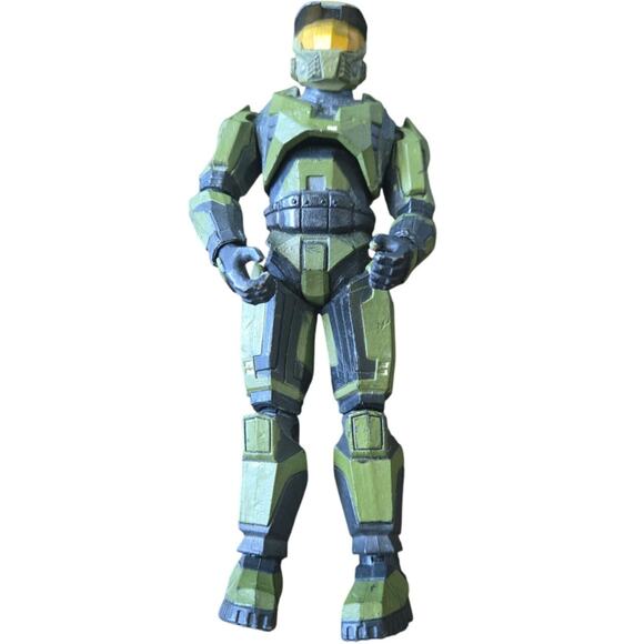 Halo Spartan Master Chief  5.5" Action Figure KF030611‎ 2011 Full Mobility READ - Picture 1 of 3